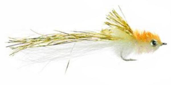 Mini Murdich Minnow Gold White